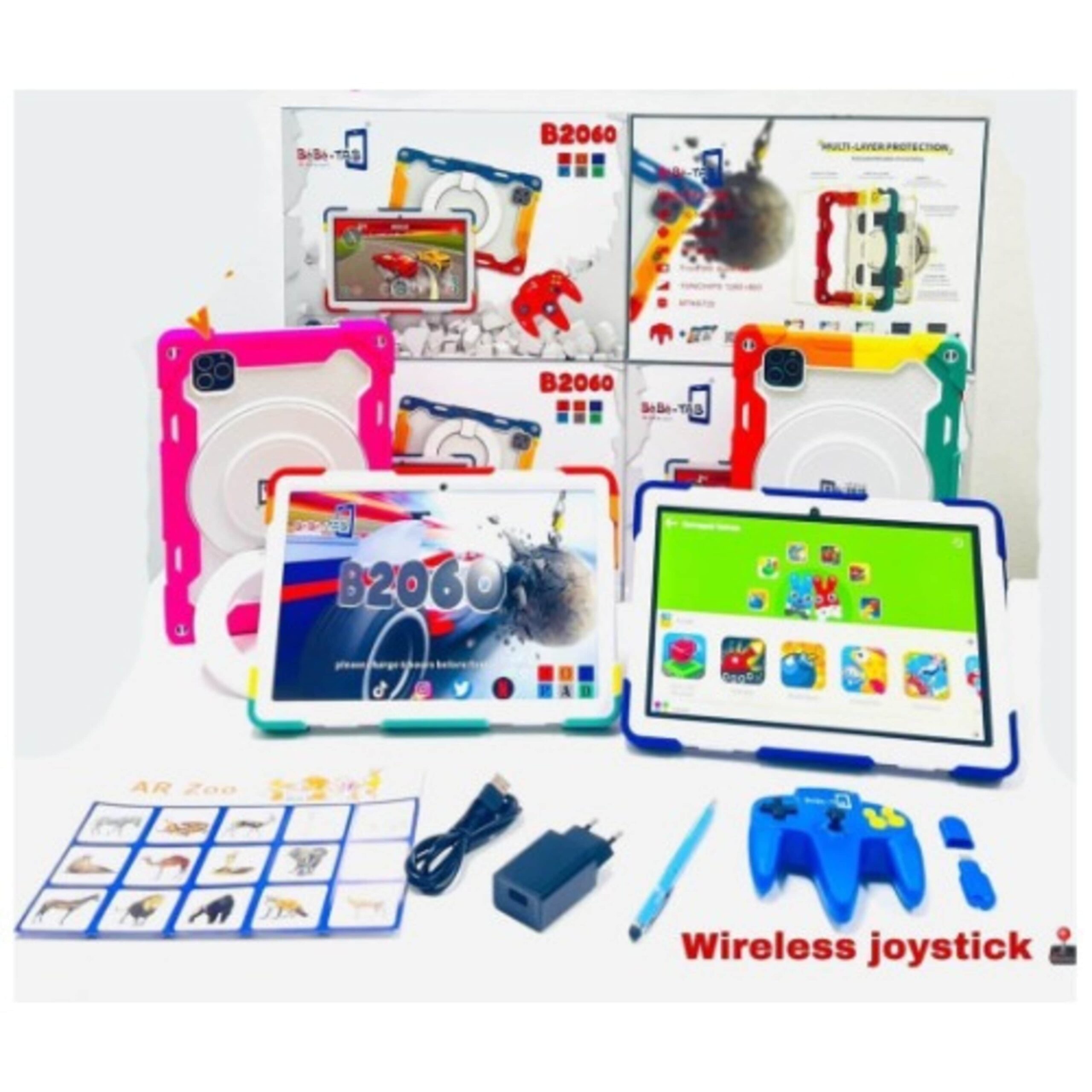 Bebe Tab B-2060 Kids Tablet – 10.1″ – 256GB ROM – 6GB RAM – 4g Dual Sim – 6000mAh