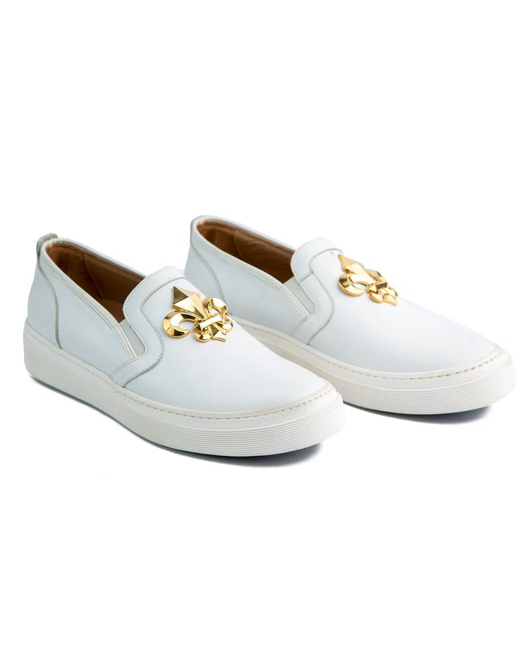 White Horsebit Peter Ascot 2023 Loafers, 10346 – White