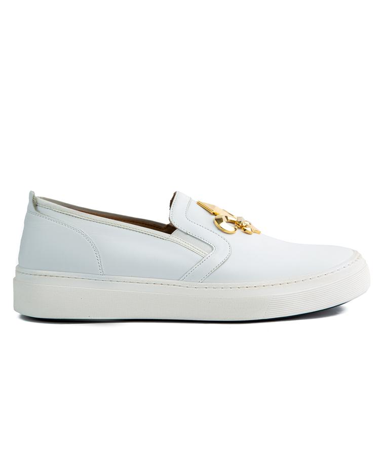 White Horsebit Peter Ascot 2023 Loafers, 10346 – White