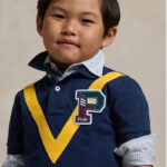 Polo Ralph Lauren Cotton Mesh Letterman Polo Shirt
