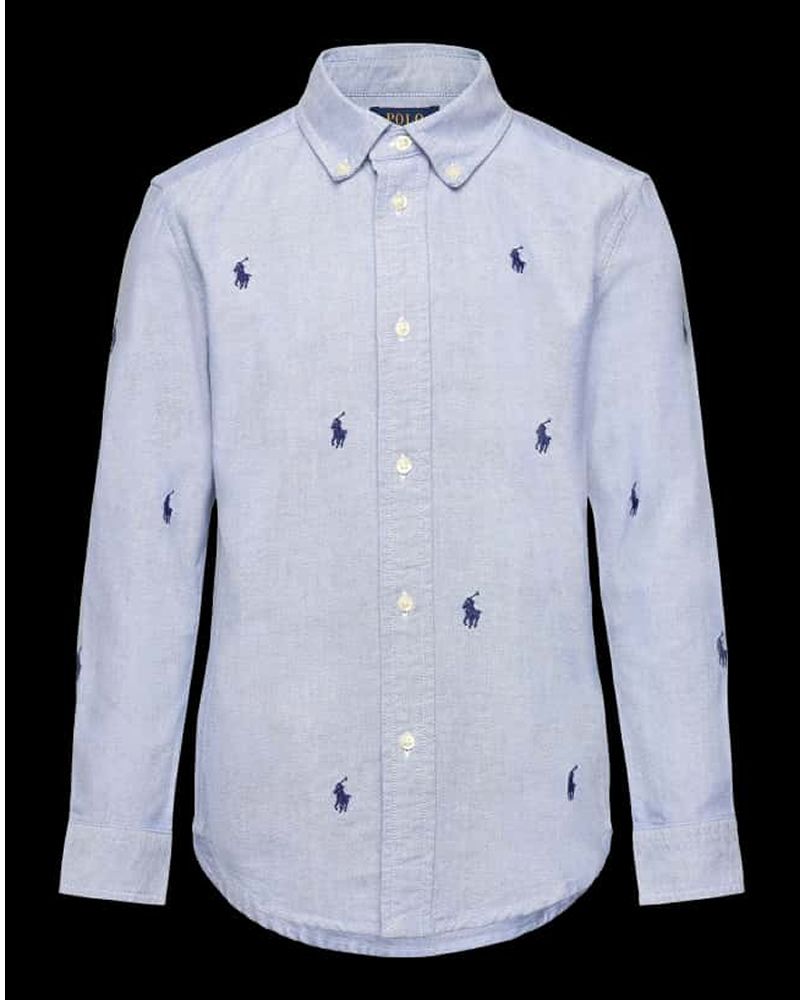 Polo Ralph Lauren Pony Cotton Oxford Shirt – Long-Sleeved Shirts