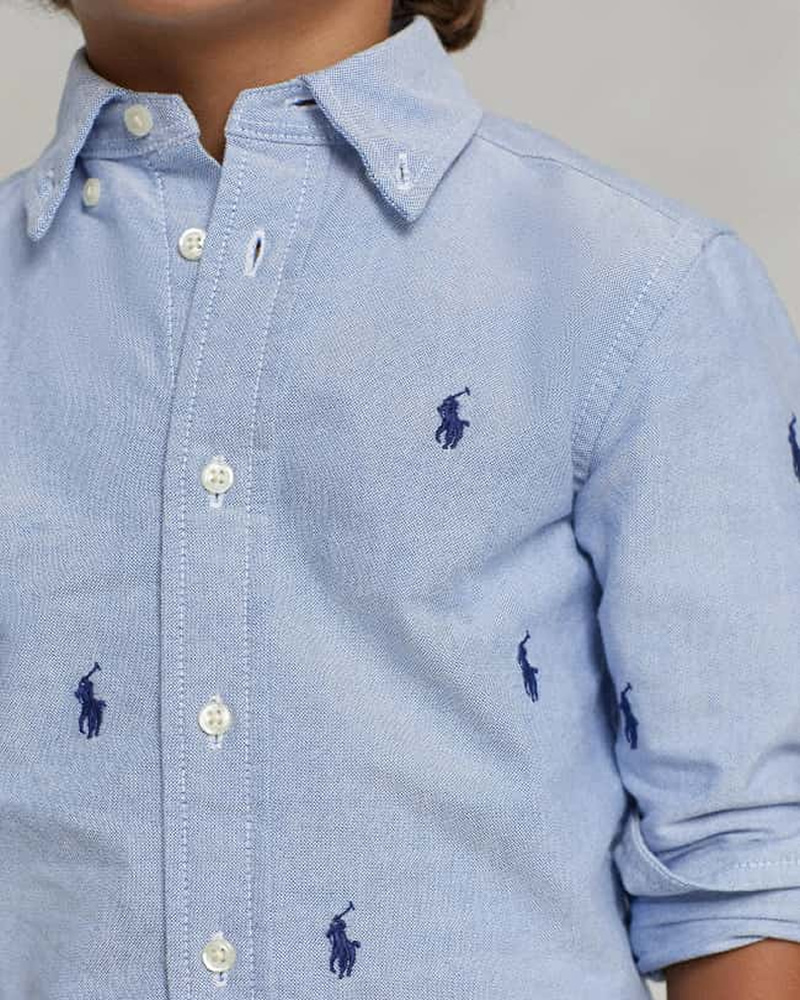 Polo Ralph Lauren Pony Cotton Oxford Shirt – Long-Sleeved Shirts