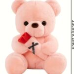 1pc Charming Trio of Teddy Bears with Roses