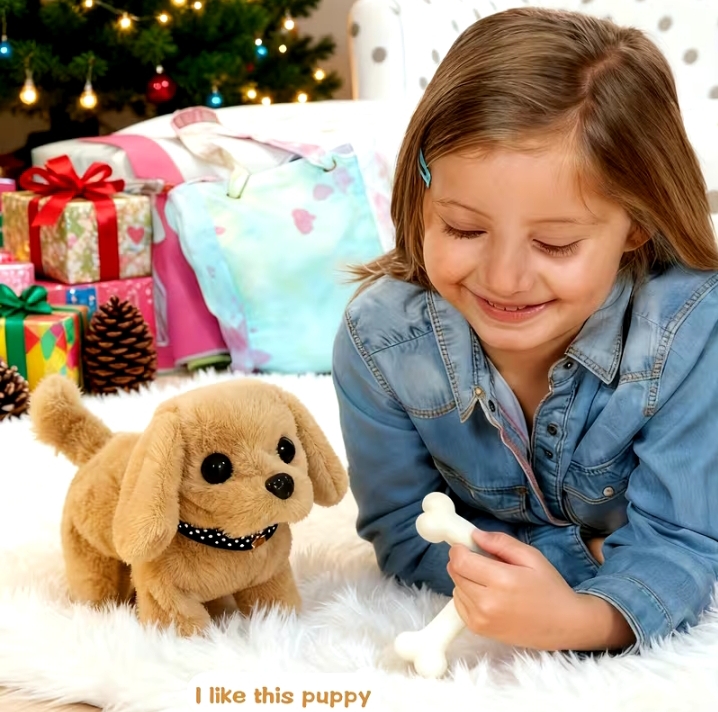 2026 Model Interactive and Realistic Golden Retriever Toy Dog