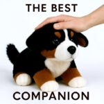 Realistic Bernese Mountain Dog Plush Toy