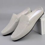 Hand-Crafted Men’s Fashionable Mules, Slip-On Loafers, Casual Shoes for Men & Women