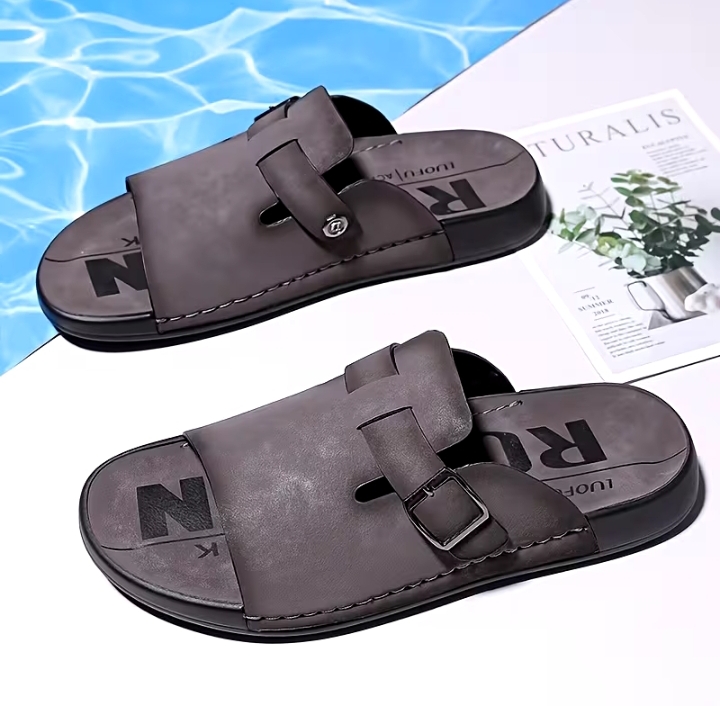 Custom-made 662 Men’s 2026 New Beach Shoes Stylish Casual Slippers