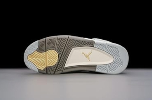 Air Jordan 4 Retro Grade School Basketball Shoes – Black/White-Tour Yellow