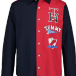 Tommy Hilfiger Little Boys Color Blocked Woven Shirt