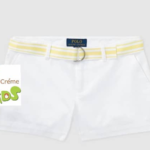 Polo Ralph Lauren Belted Cotton chino Short