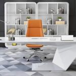 EXECUTIVE MODERN OFFICE TABLE -GAOX1