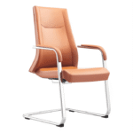 Executive Leather office visitors Chair- 587V