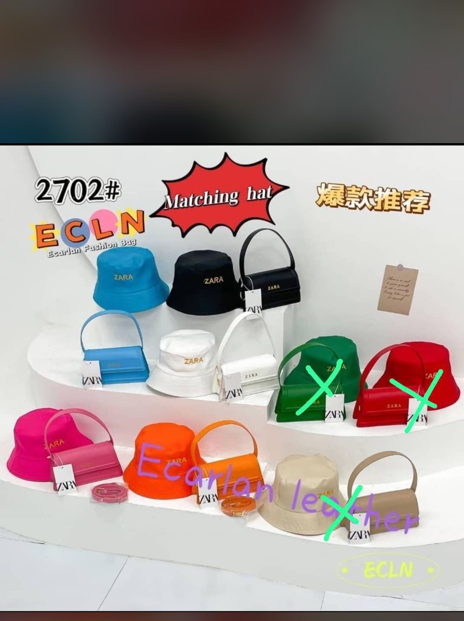 Matching Bag and Hat