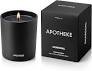 Apotheke Signature Scented Candles for Home, Charcoal – 10.5 oz – Soy Wax, Non Toxic, Large Jar Black – Luxury Candle Gifts for Women & Men – Cedarwood, Sandalwood, Oud, and Amber