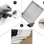 Abstract Wall Art Canvas Decor Large Abstract Art Paintings for Living Room Brown and Grey Fantasy Graffiti Pictures for Home Bedroom Kitchen Decorations (32x48inches)