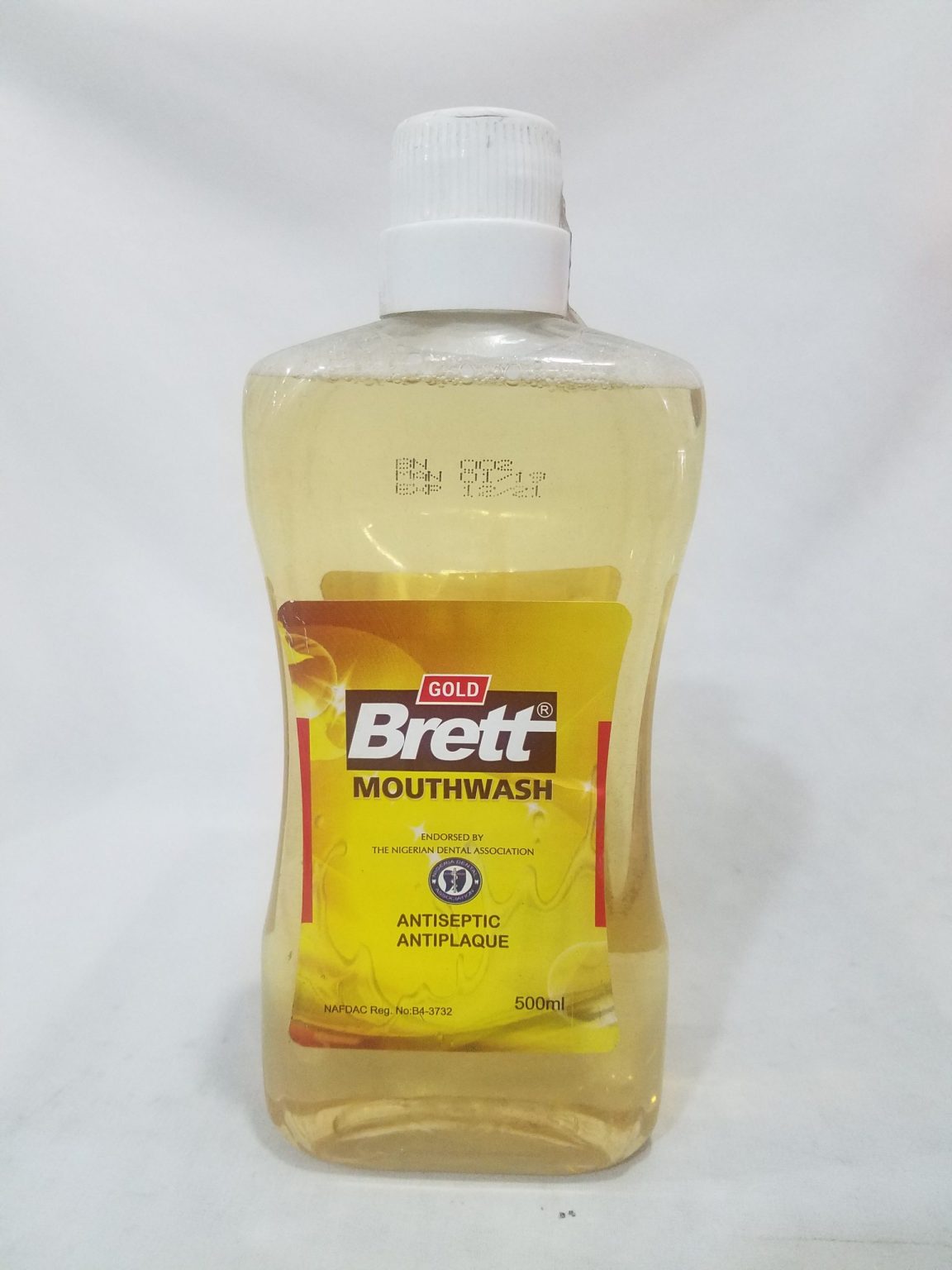 Brett Gold Mouthwash 500ml6350