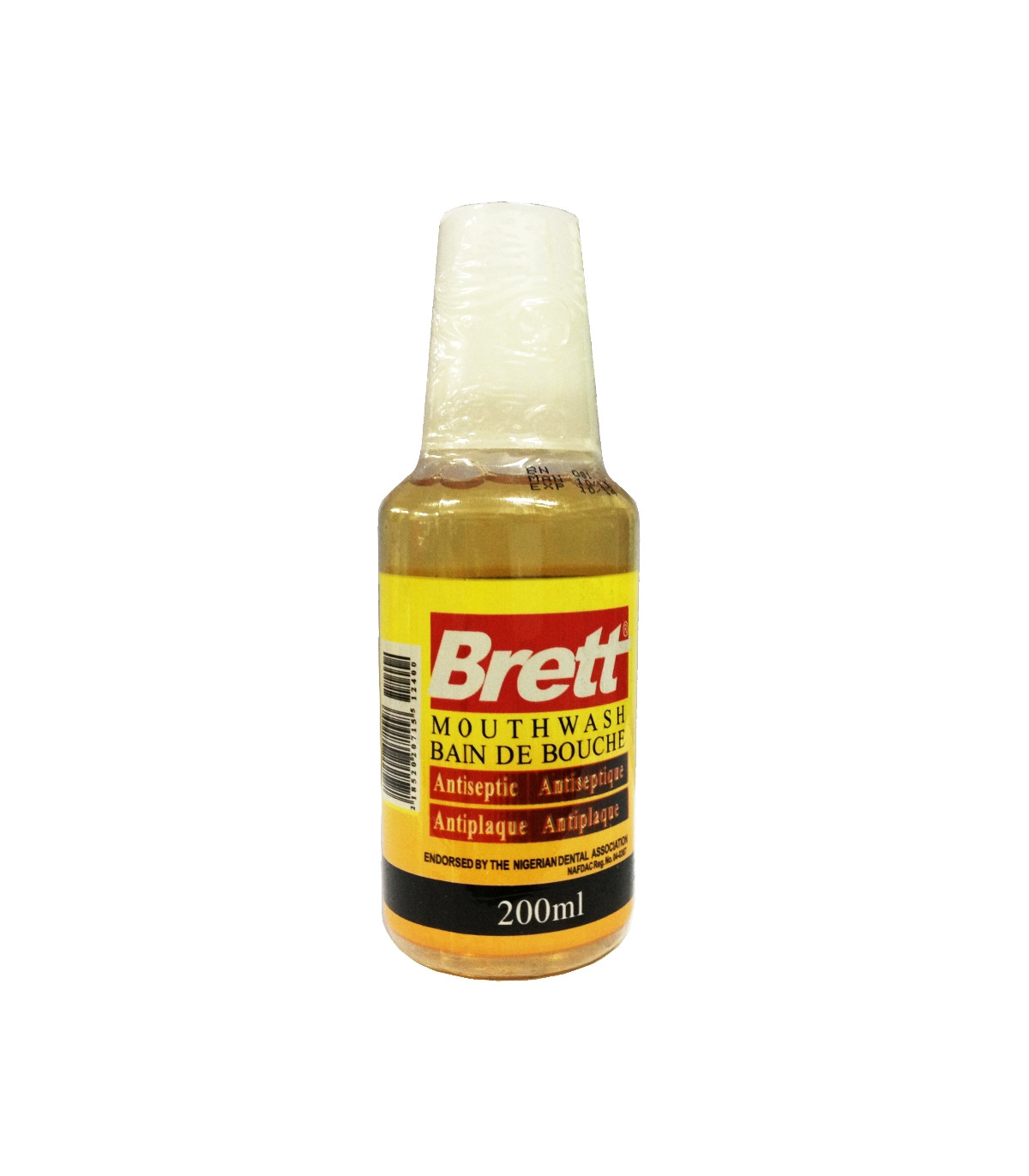 Brett Gold Mouthwash 250ml