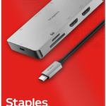 8-Port Hub, Gray (ST62383)