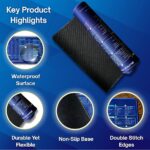 Excel Shortcut Desk Pad 85×32 cm – Large Waterproof Office Desk Mat with 300+ Keyboard Shortcuts for Windows & Mac, Non-Slip Rubber Base, Stitched Edges – NAGAR