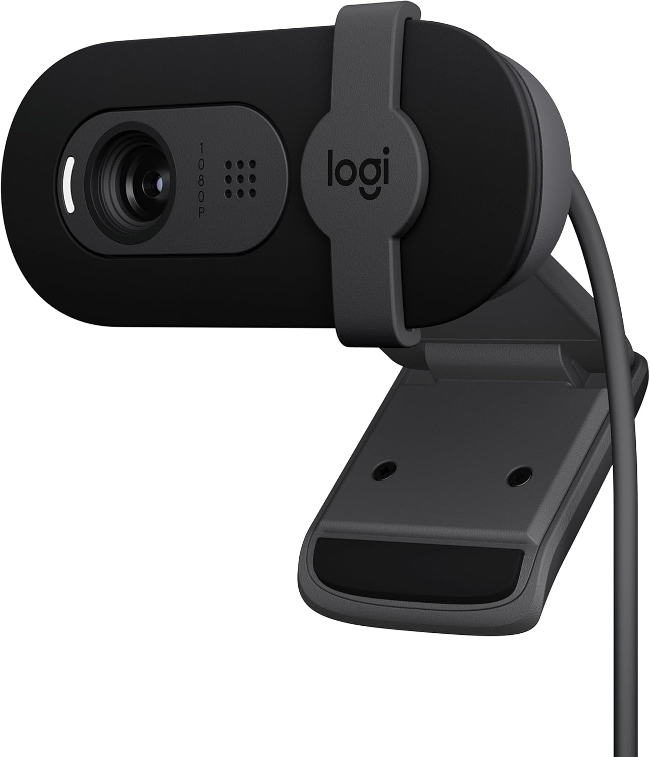 Logitech Brio 101 Full HD 1080p Webcam for Meetings, Streaming, Desktop, Laptop, PC – Built-in Mic, Shutter, Works with Zoom, Microsoft Teams, Nintendo Switch 2’s New GameChat Mode, USB-A,-Black