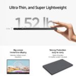 MNN Portable Monitor 15.6inch FHD 1080P USB C HDMI Gaming Ultra-Slim IPS Display w/Smart Cover & Speakers,HDR Plug&Play, External Monitor for Laptop PC Phone Mac (15.6” 1080P)