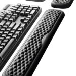 Vaydeer Wrist Rest for Keyboard and Mouse, Computer Ergonomic Wrist Support Pad, Soft Memory Foam Arm Cushion for Desk, Palm Hand Office Laptop Typing