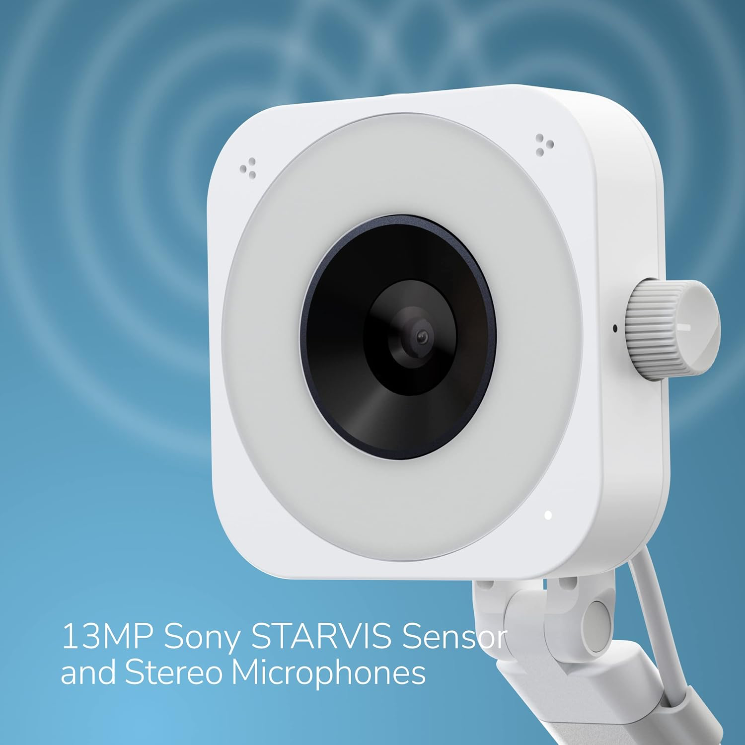 OKIOCAM W1 USB 4K 8MP Document Camera with Light for Teachers. Comes with OKIOPoint & AI-Tracking Presentation Software. Doc Camera for Classroom. Compatible with PC/Mac, with Type-C Adaptor