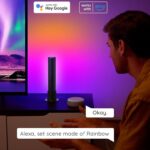 Govee Smart LED Light Bars, Work with Alexa and Google Assistant, RGBICWW WiFi TV Backlights with Scene and Music Modes for Gaming, Pictures, PC, Room Decoration