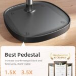 LISEN Cell Phone Stand Phone Holder for Desk Recording Office, Women Office Desk Accessories Gifts PC Gaming Essentials iPhone Stand Gadgets Fit OtterBox Case Switch iPad Air Tablet 4-10 in