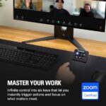 Elgato Stream Deck Mini – Control Zoom, Teams, PowerPoint, MS Office and Boost Productivity with Seamless Integration for Daily Apps, Set Up Shortcuts Easily, USB, Compatible with Mac and PC
