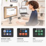 Elgato Stream Deck Mini – Control Zoom, Teams, PowerPoint, MS Office and Boost Productivity with Seamless Integration for Daily Apps, Set Up Shortcuts Easily, USB, Compatible with Mac and PC