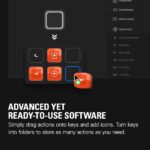 Elgato Stream Deck Mini – Control Zoom, Teams, PowerPoint, MS Office and Boost Productivity with Seamless Integration for Daily Apps, Set Up Shortcuts Easily, USB, Compatible with Mac and PC