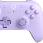 8BitDo Ultimate 2C Wireless Controller for Windows PC and Android, with 1000 Hz Polling Rate, Hall Effect Joysticks and Triggers, and Remappable L4/R4 Bumpers (Purple)