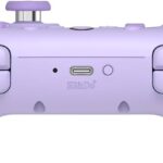 8BitDo Ultimate 2C Wireless Controller for Windows PC and Android, with 1000 Hz Polling Rate, Hall Effect Joysticks and Triggers, and Remappable L4/R4 Bumpers (Purple)