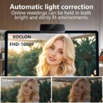 1080p Webcam for PC Laptop Desktop Computer, USB Webcam with Microphone, Streaming Camera, Plug & Play, for Meeting/Online Video Calls