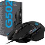 Logitech G502 Hero High Performance Wired Gaming Mouse, Hero 25K Sensor, 25,600 DPI, RGB, Adjustable Weights, 11 Buttons, On-Board Memory, PC/Mac