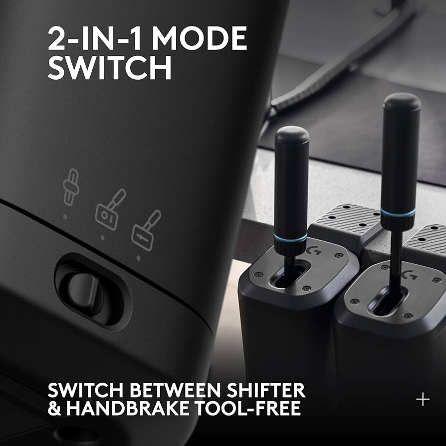 Logitech G920 Driving Force Racing Wheel and Floor Pedals, Real Force Feedback, Stainless Steel Paddle Shifters, Leather Steering Wheel Cover for Xbox Series X|S, Xbox One, PC, Mac – Black