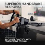 Logitech G920 Driving Force Racing Wheel and Floor Pedals, Real Force Feedback, Stainless Steel Paddle Shifters, Leather Steering Wheel Cover for Xbox Series X|S, Xbox One, PC, Mac – Black