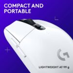 Logitech G305 Lightspeed Wireless Gaming Mouse, White