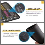 Mouse Pad for Excel/Word/PowerPoint/Windows Shortcuts – Small Excel Cheat Sheet Desk Pad – 11.8″x9.8″ Portable Computer Mousepad – Gaming, Office, Waterproof, Non-Slip, Stitched Edges