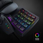 Razer Tartarus V2 Gaming Keypad: Mecha Membrane Key Switches – One Handed Keyboard – 32 Programmable Keys – Customizable Chroma RGB Lighting – Programmable Macros – Snap Tap – Black