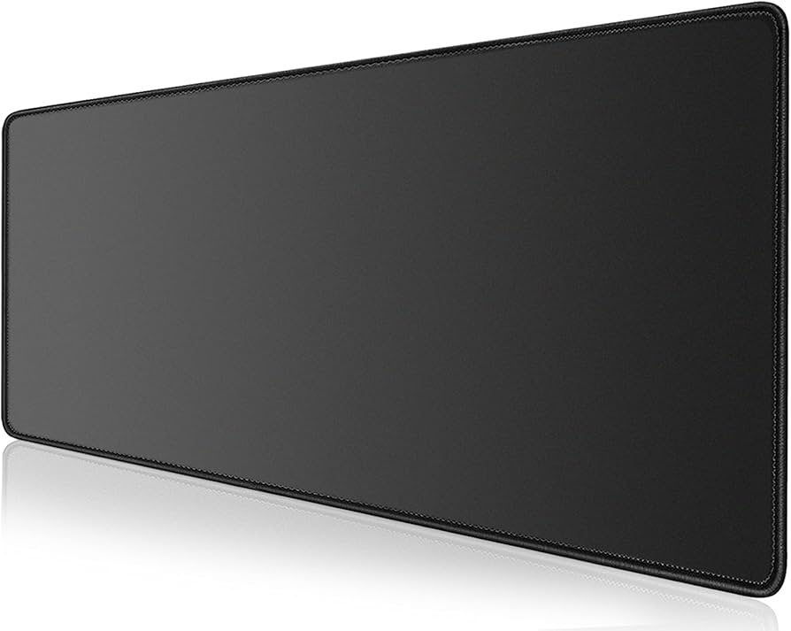 KTRIO Large Gaming Mouse Pad Desk Mat, Superior Micro-Weave Cloth for Precise Mouse Control, Non-Slip Rubber Base, Stitched Edges, Water-Resistant, for Gamer, Office & Home, 31.5″ x 11.8″ inches