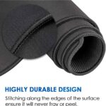 KTRIO Large Gaming Mouse Pad Desk Mat, Superior Micro-Weave Cloth for Precise Mouse Control, Non-Slip Rubber Base, Stitched Edges, Water-Resistant, for Gamer, Office & Home, 31.5″ x 11.8″ inches