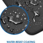 KTRIO Large Gaming Mouse Pad Desk Mat, Superior Micro-Weave Cloth for Precise Mouse Control, Non-Slip Rubber Base, Stitched Edges, Water-Resistant, for Gamer, Office & Home, 31.5″ x 11.8″ inches