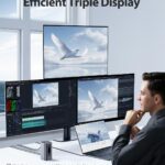 Baseus Docking Station, Spacemate(Win) 11 in 1, Triple Display, 4K HDMI and DP, 10Gbps USB A/C Ports, Gigabit Ethernet, 100W PD, Audio, Laptop Docking Station for Windows/Dell/HP/Lenovo/Asus/Acer/Mac