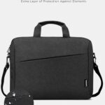 Lenovo Laptop Bag T210, Messenger Shoulder Bag for Laptop or Tablet, Sleek, Durable & Water-Repellent Fabric