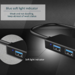 USB 3.0 Hub, VIENON 4-Port USB Hub USB Splitter USB Expander for Laptop, Xbox, Flash Drive, HDD, Console, Printer, Camera,Keyborad, Mouse(Not for Charging)