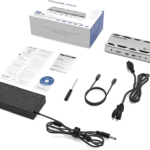 WAVLINK Intel Certified Thunderbolt 5 Dock, 12-in-1 TB5 Docking Station with 120Gbps Max Transfer, 140W PD, 2.5G Ethernet, 4X USB-A 3.2 Gen 2, SD4.0, for Windows 11/Mac OS 14.6 or Later TB5/4 Laptops