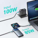 MOKiN LED Docking Station,12 in 1 Laptop Docking Station Dual Monitor 8K@30Hz,USB C Docking Station with 2 HDMI,PD 100W,2500Mbps LAN,5 * 10Gbps USB Ports,SD/TF Card Reader for MacBook/Dell/HP/Lenovo