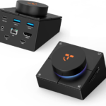 TobenONE 10-in-1 Shortcut-Key Docking Station with 4 Shortcut Button and Volume Knob, USB C Dock with 4K@60Hz HDMI, 100W PD, 3 USB, Ethernet, Audio, SD/microSD for MacBook, Windows, Chrome, Mac mini